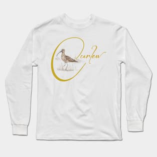 C is for Curlew Long Sleeve T-Shirt